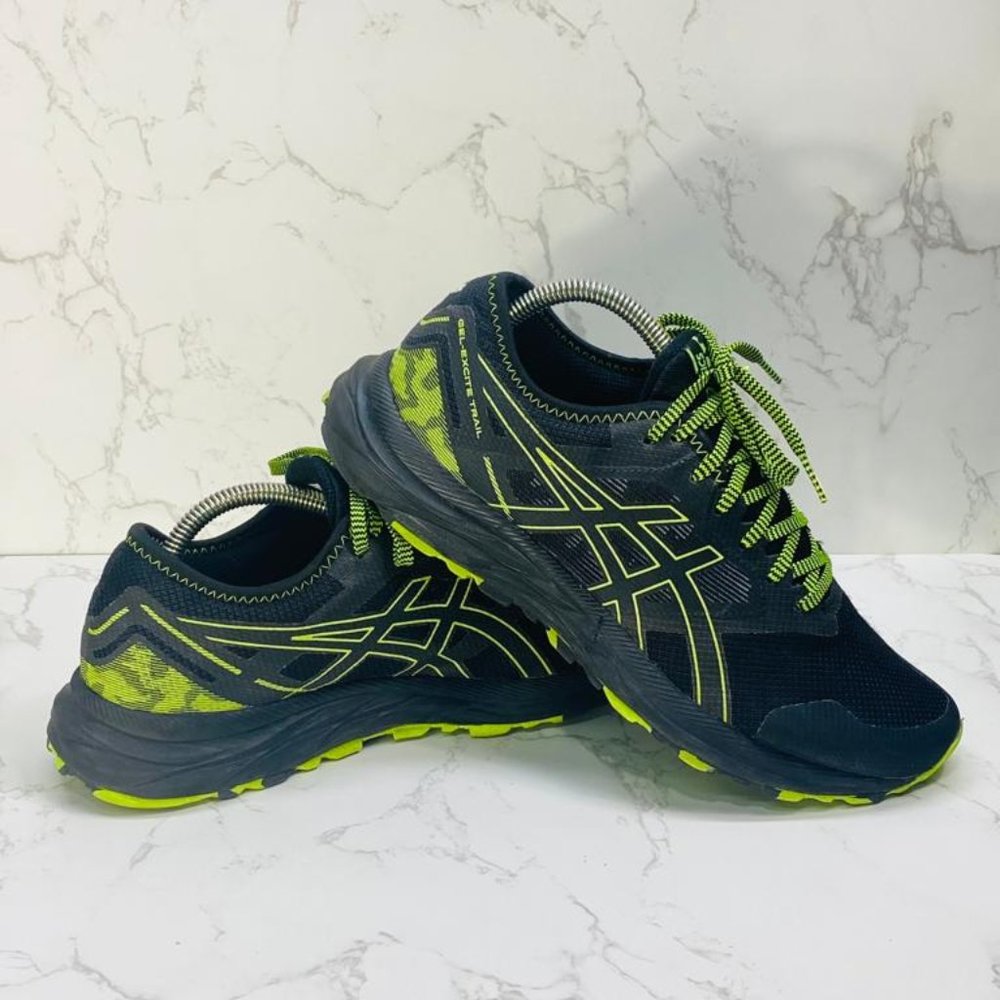 Asics Mens Gel Excite Trail Running Shoe Black Size 9… Gem